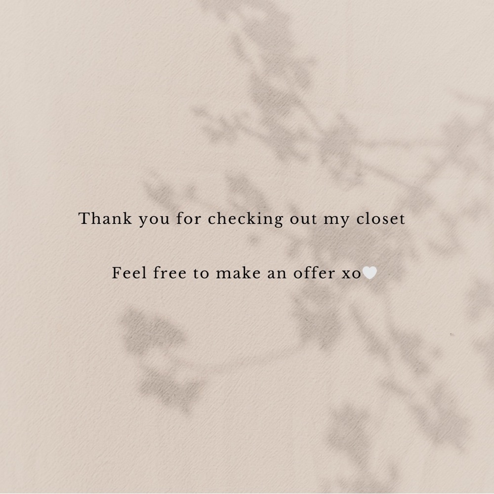 Open to offers 🤍🤍